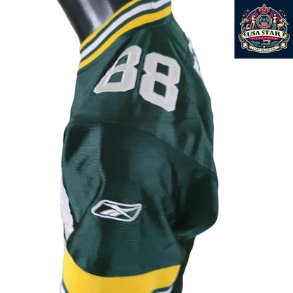 Green Bay Packers Jermichael Finley 88 Youth Reebok On Field Jersey Size M - Authentic NFL Style - USASTARFASHION