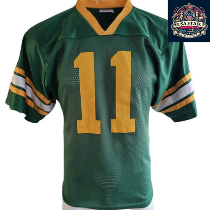 Green Bay Packers Jersey 11 by Teamwork Apparel, Size S, Comfortable Fit, Durable Fabric - USASTARFASHION