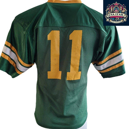 Green Bay Packers Jersey 11 by Teamwork Apparel, Size S, Comfortable Fit, Durable Fabric - USASTARFASHION