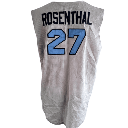 High 5 Sportswear Rosenthal 27 Sleeveless Jersey XL Grey USA Made Unisex Sportswear - USASTARFASHION