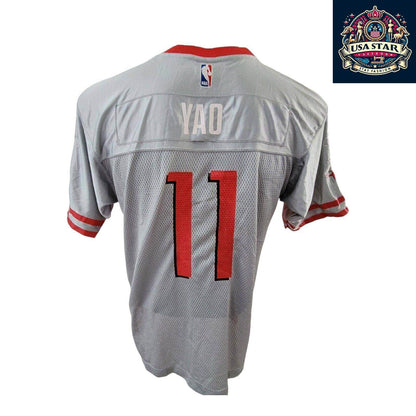 Houston Rockets Youth Jersey 11 Yao Ming - Official NBA Design, Lightweight Fabric, Perfect Fit - USASTARFASHION