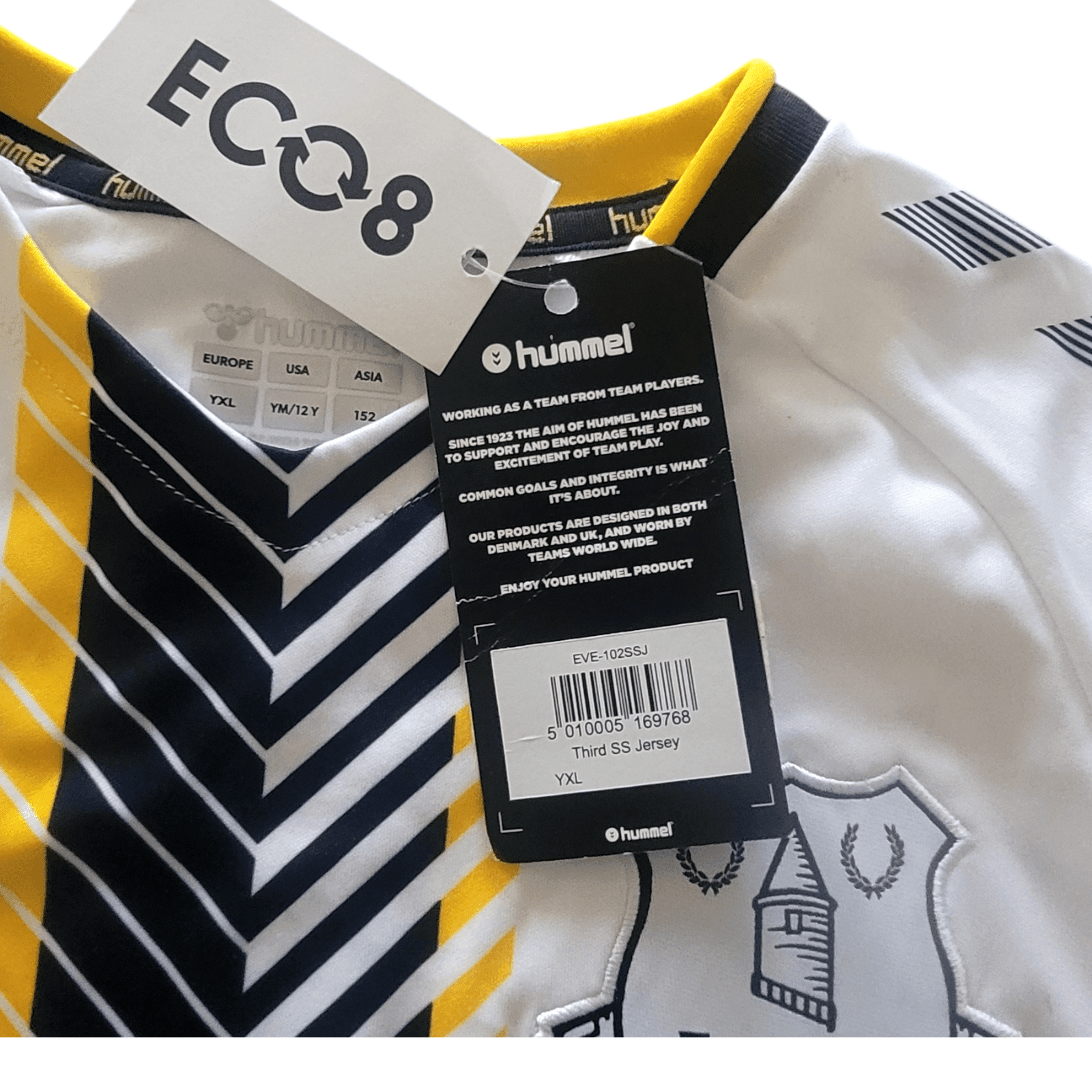 Everton FC 2021 - 2022 Third Jersey Youth YXL/152cm Hummel Calvert - Lewin 9 Cazoo - USASTARFASHION
