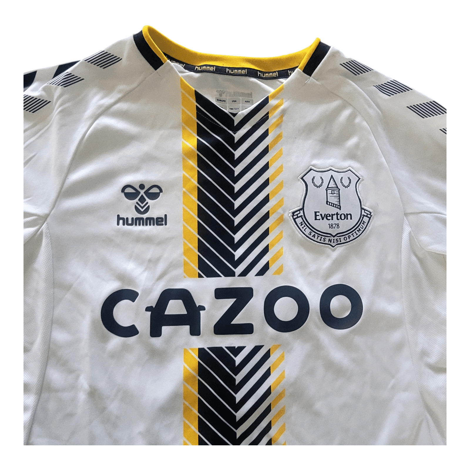 Everton FC 2021 - 2022 Third Jersey Youth YXL/152cm Hummel Calvert - Lewin 9 Cazoo - USASTARFASHION