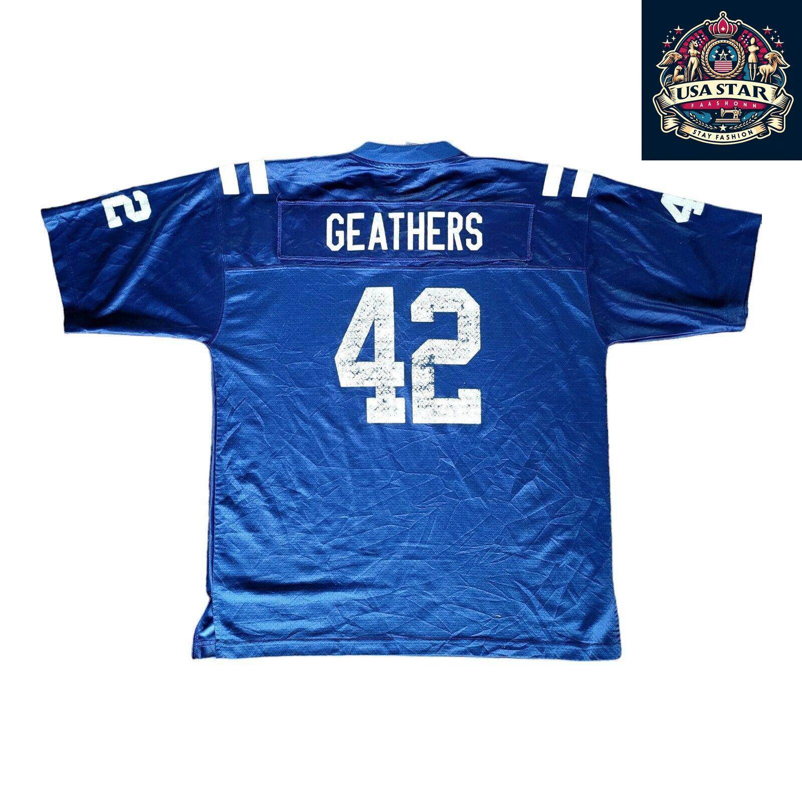 Indianapolis Colts Jersey Clayton Geathers 42 XL – Stylish Fan Apparel for Game Day - USASTARFASHION