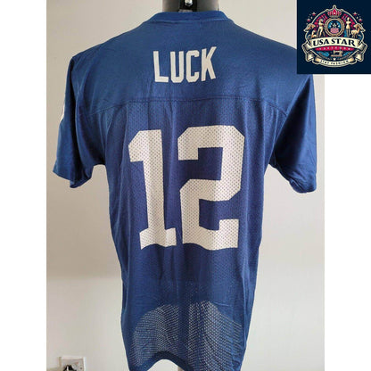Indianapolis Colts Youth Jersey XL Andrew Luck 12 Shirt - Comfortable, Durable Team Apparel - USASTARFASHION