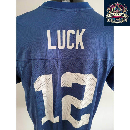 Indianapolis Colts Youth Jersey XL Andrew Luck 12 Shirt - Comfortable, Durable Team Apparel - USASTARFASHION