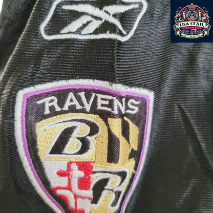 Joe Flacco 5 Ravens Jersey - Black Reebok NFL Medium - Durable, Stylish Fan Gear for Game Day - USASTARFASHION