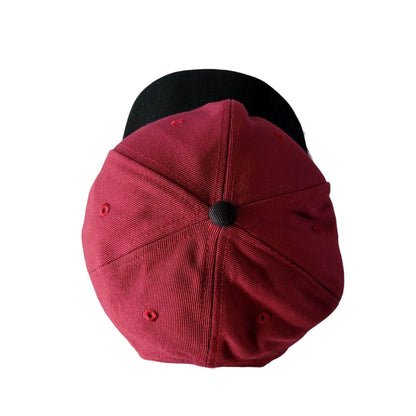 Jordan Jumpman Snapback Hat - Burgundy & Black one size - USASTARFASHION