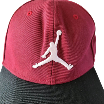 Jordan Jumpman Snapback Hat - Burgundy & Black one size - USASTARFASHION