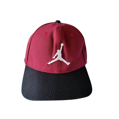 Jordan Jumpman Snapback Hat - Burgundy & Black one size - USASTARFASHION