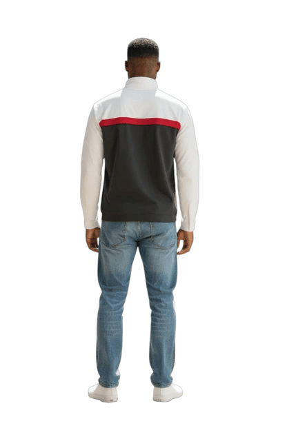 Jordan Jumpman Track Jacket Men’s XL Black White Red Dri - FIT Full Zip - USASTARFASHION