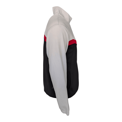 Jordan Jumpman Track Jacket Men’s XL Black White Red Dri - FIT Full Zip - USASTARFASHION