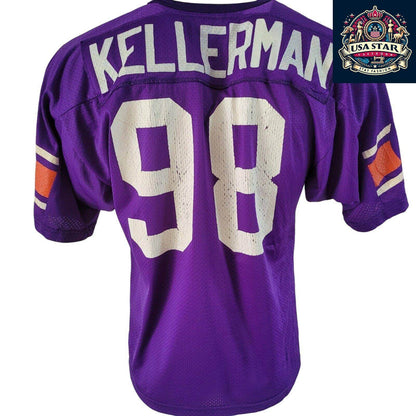 Kellerman Baseball Jersey 98 for Youth XL (18 - 20) & Adult S - Durable, Easy Care Design - USASTARFASHION
