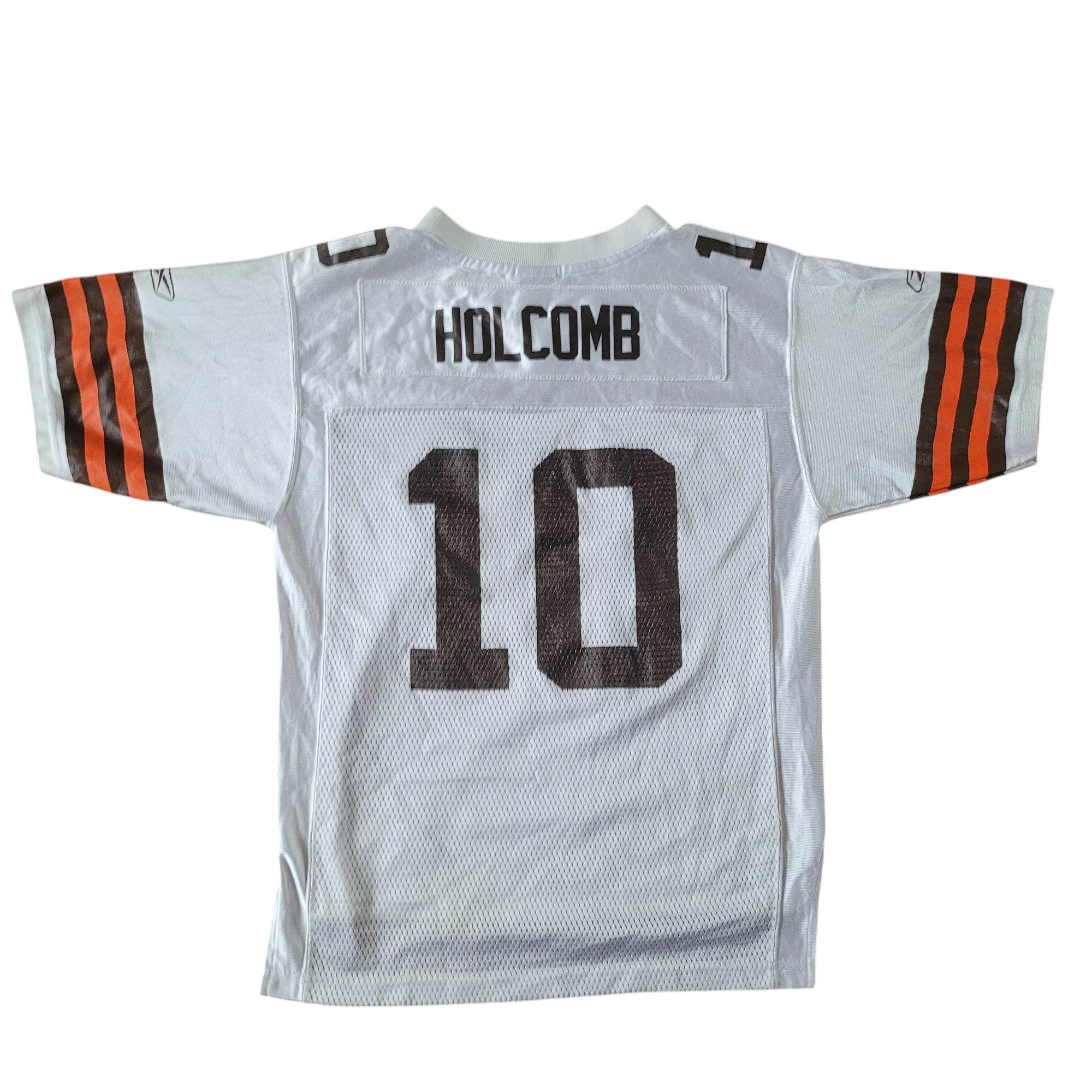 Kelly Holcomb Cleveland Browns Youth Large Jersey - USASTARFASHION