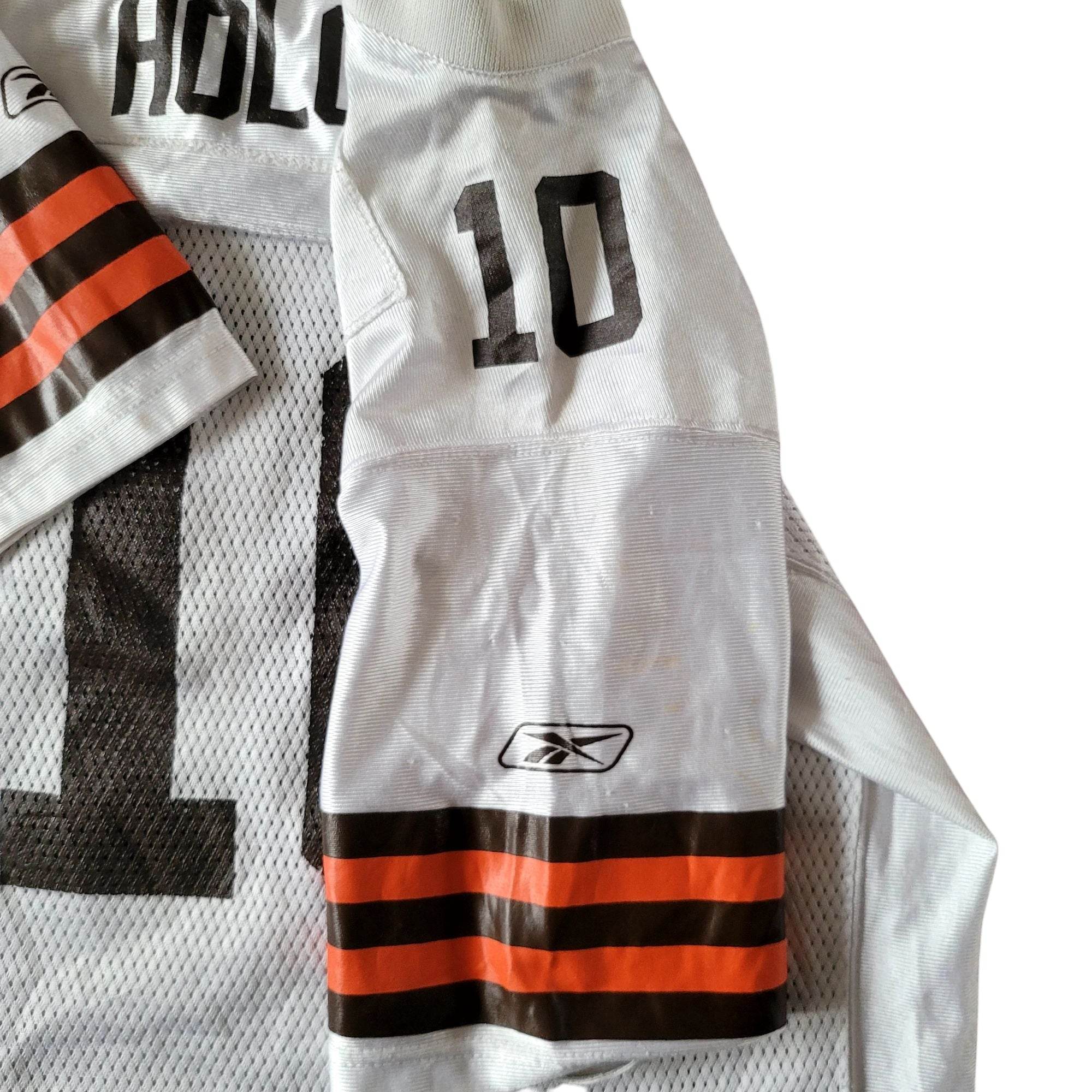 Kelly Holcomb Cleveland Browns Youth Large Jersey - USASTARFASHION