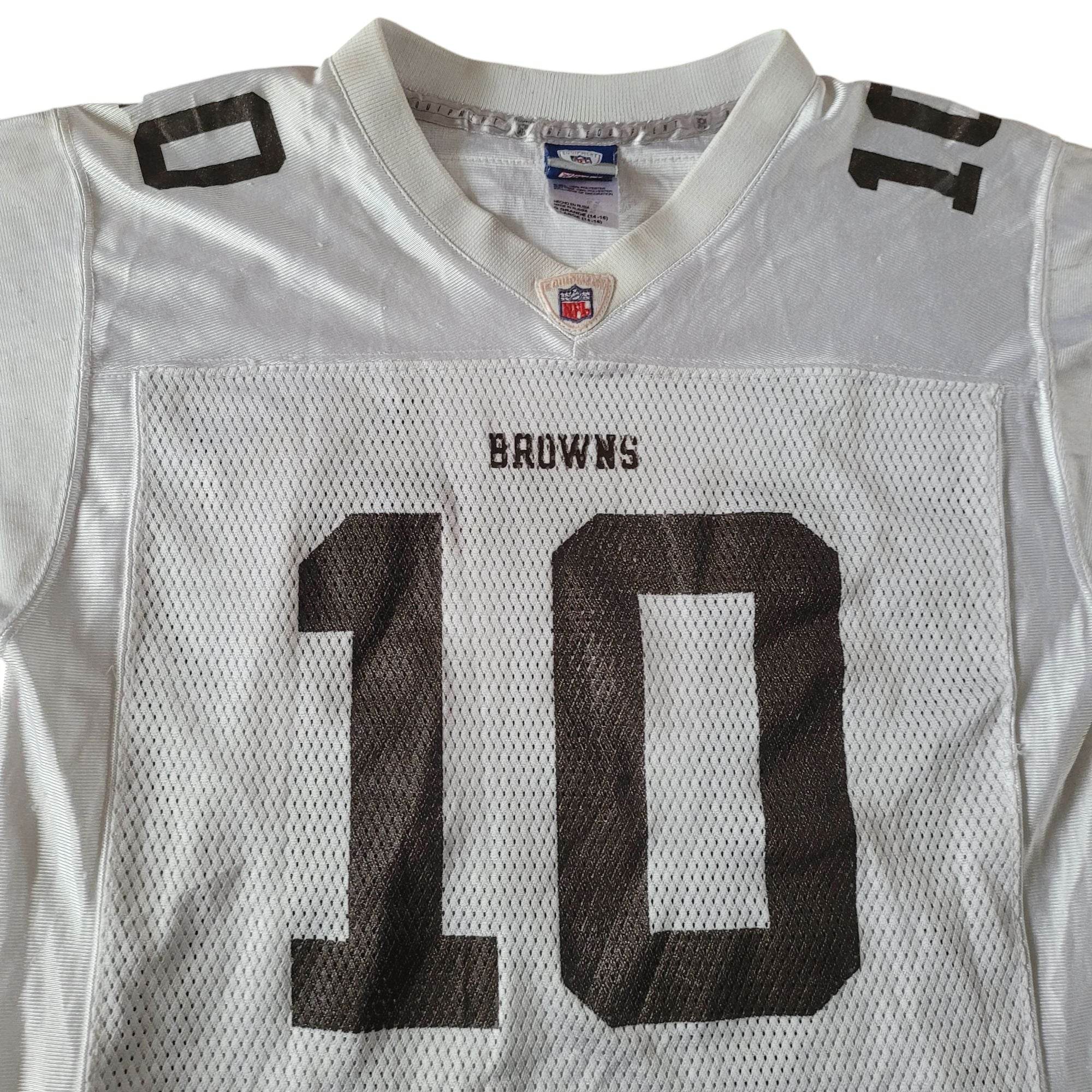 Kelly Holcomb Cleveland Browns Youth Large Jersey - USASTARFASHION