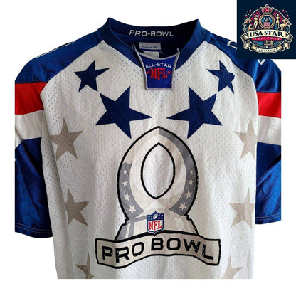 Larry Fitzgerald Jersey 11 NFC Pro Bowl 2011 - Authentic Reebok, Size L, Used Condition - USASTARFASHION