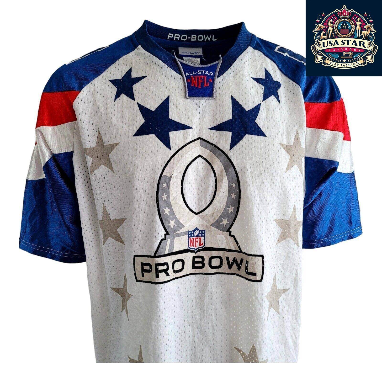 Larry Fitzgerald Jersey 11 NFC Pro Bowl 2011 - Authentic Reebok, Size L, Used Condition - USASTARFASHION