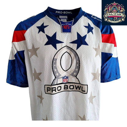 Larry Fitzgerald Jersey 11 NFC Pro Bowl 2011 - Authentic Reebok, Size L, Used Condition - USASTARFASHION