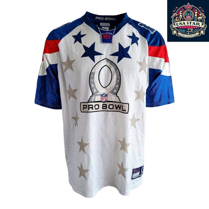 Larry Fitzgerald Jersey 11 NFC Pro Bowl 2011 - Authentic Reebok, Size L, Used Condition - USASTARFASHION