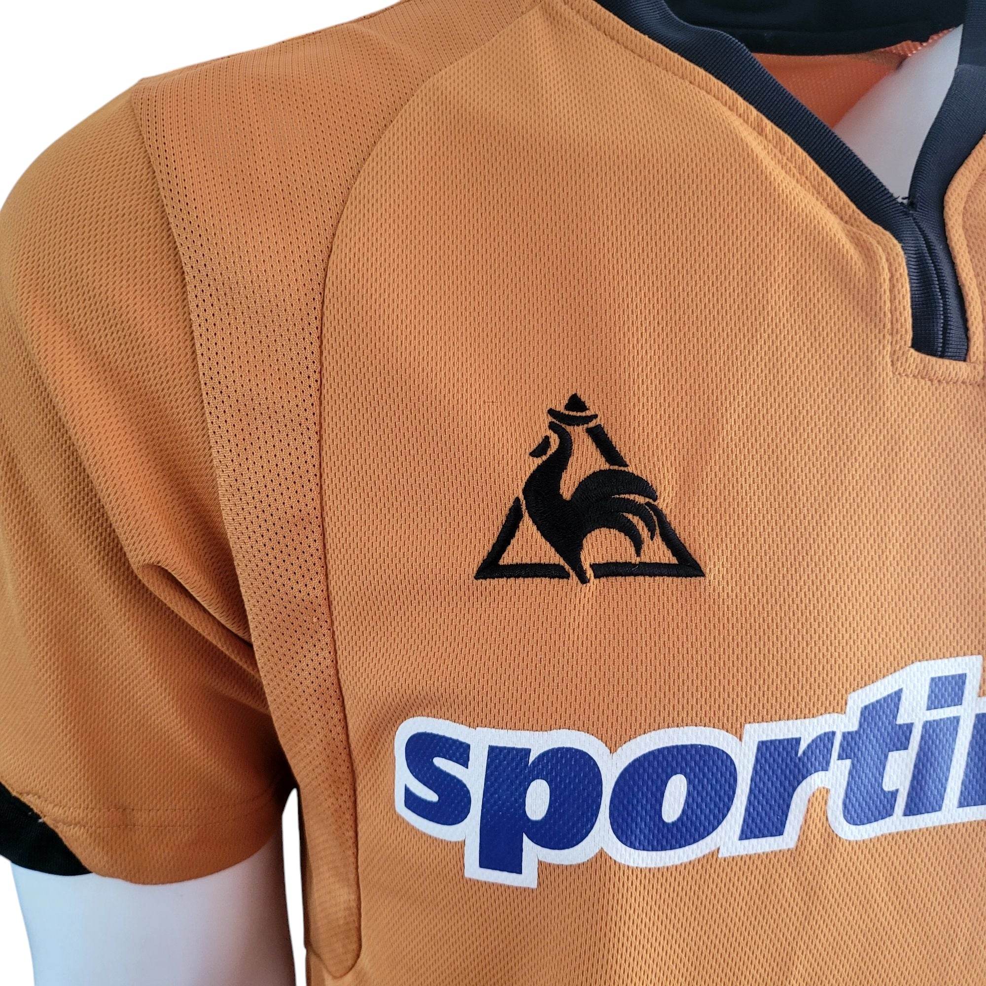 Wolverhampton wanderers fc le coq sportif 2009/10 home shirt size XL - USASTARFASHION