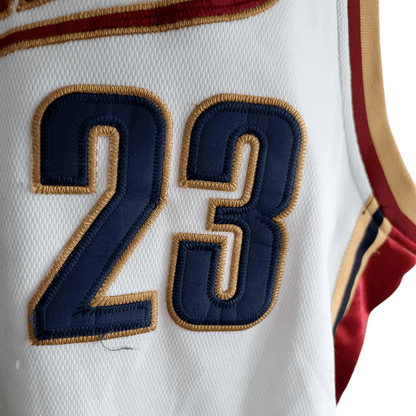 LeBron James Cleveland Cavaliers Adidas Authentic Jersey - Size 54 White NBA Player 23 - USASTARFASHION