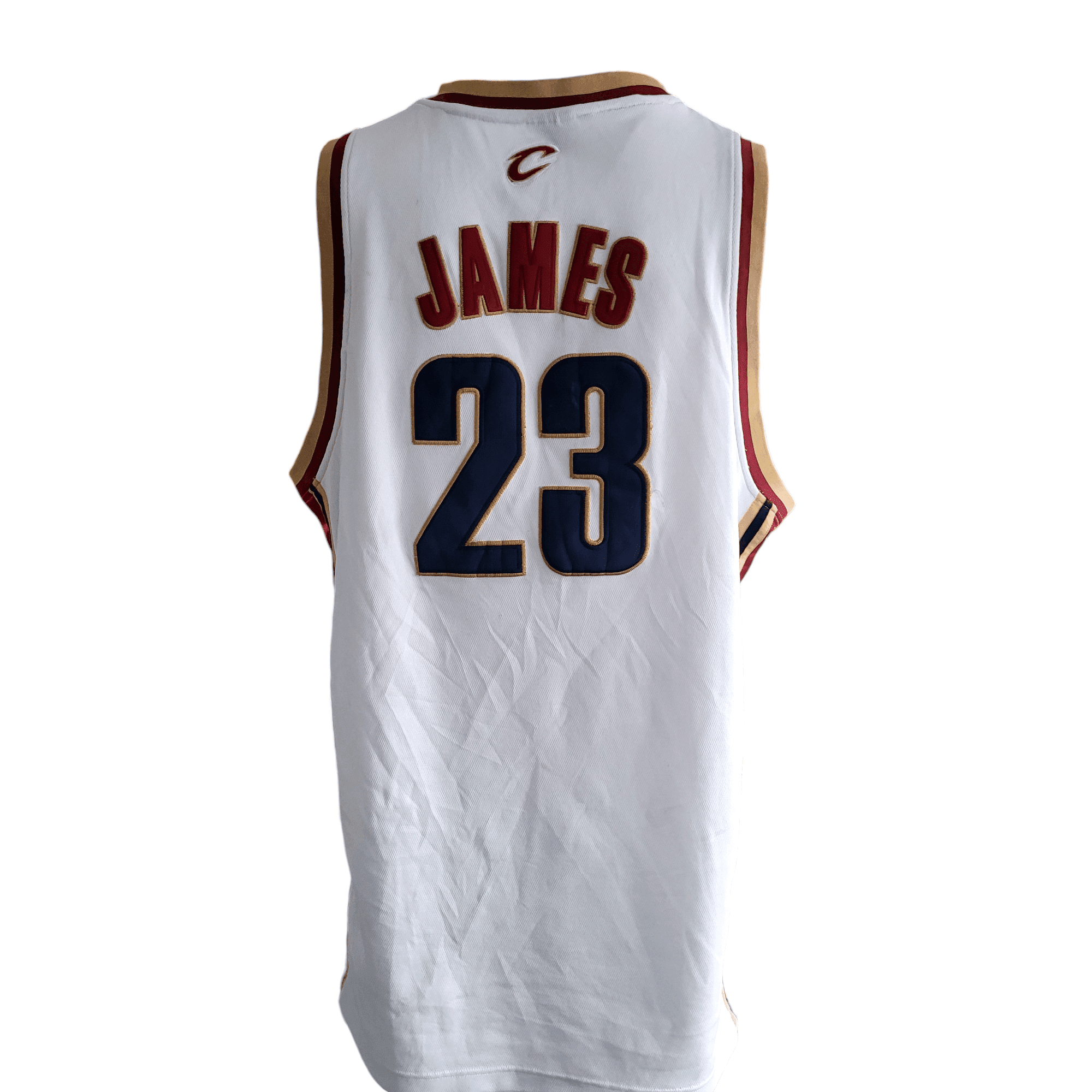 LeBron James Cleveland Cavaliers Adidas Authentic Jersey - Size 54 White NBA Player 23 - USASTARFASHION