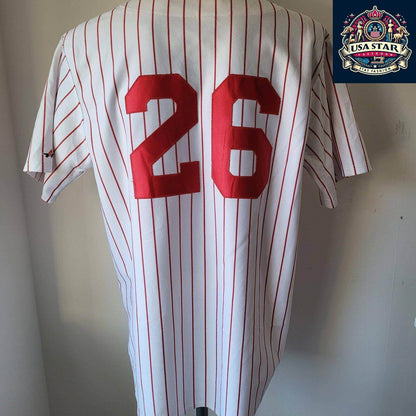 Legends Baseball Jersey 26 Alleson Athletic Size Large - Durable Comfort for Players & Fans - USASTARFASHION