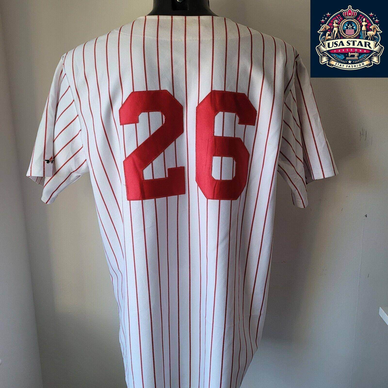 Legends Baseball Jersey 26 Alleson Athletic Size Large - Durable Comfort for Players & Fans - USASTARFASHION