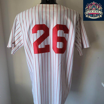 Legends Baseball Jersey 26 Alleson Athletic Size Large - Durable Comfort for Players & Fans - USASTARFASHION