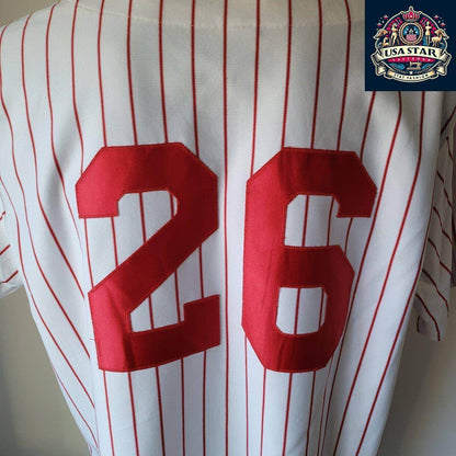 Legends Baseball Jersey 26 Alleson Athletic Size Large - Durable Comfort for Players & Fans - USASTARFASHION