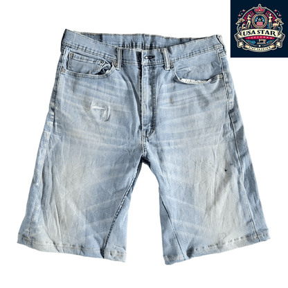 Levi's 505 Jorts Men’s W36 - Classic Fit, Durable 100% Cotton Denim, Perfect for Summer Style - USASTARFASHION