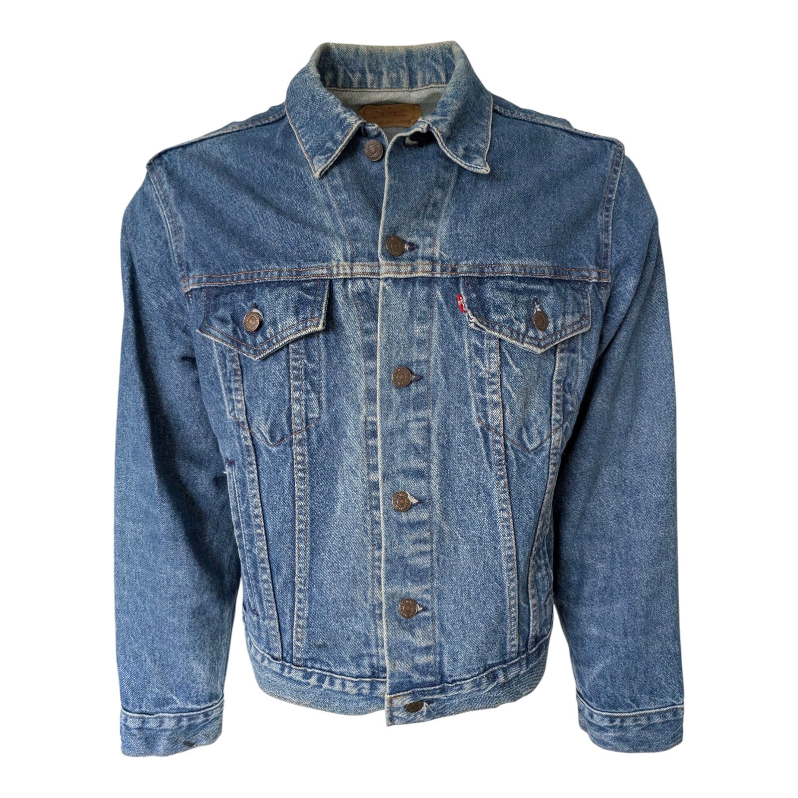 Levi’s 70506 - 0216 – Made in USA – Early/Mid 1990s – Grade A Vintage – Size 46R - USASTARFASHION
