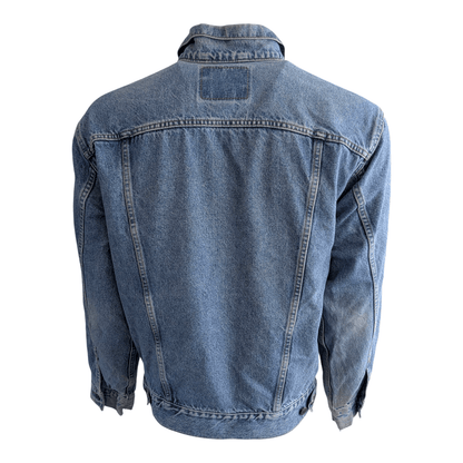Levi’s 70508 Denim Jacket Relaxed Trucker Size M Medium Stonewash - USASTARFASHION