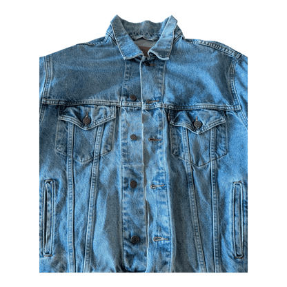 Levi’s 70508 Denim Jacket Relaxed Trucker Size M Medium Stonewash - USASTARFASHION