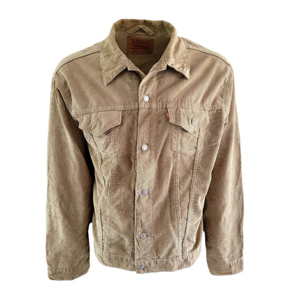 Levi’s 70515 - 3890 Tan Corduroy Trucker Jacket - Size 2XL - USASTARFASHION