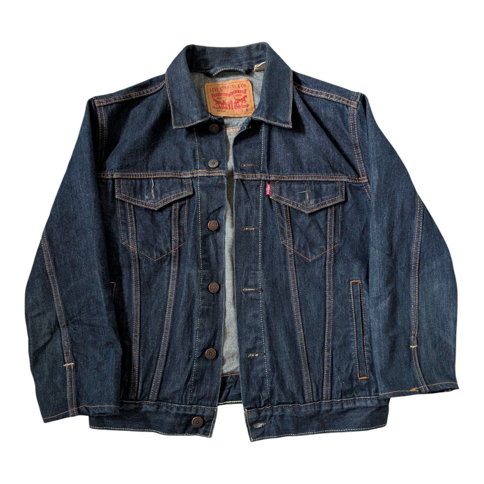 Levi’s 72334 Denim Trucker Jacket – Size S - USASTARFASHION