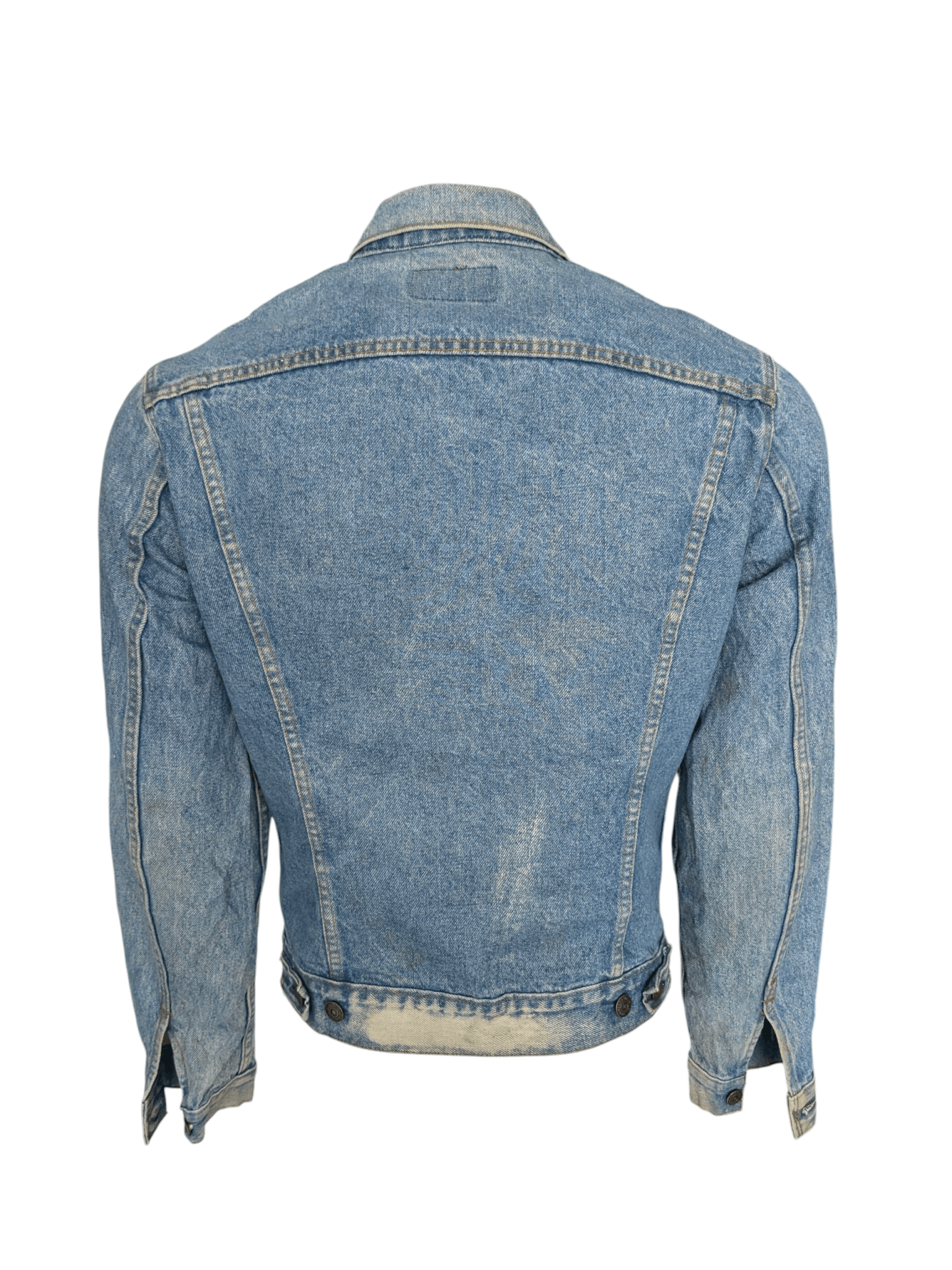 Levi’s 72334 Trucker Denim Jacket Medium Blue Wash Size M Vintage - USASTARFASHION