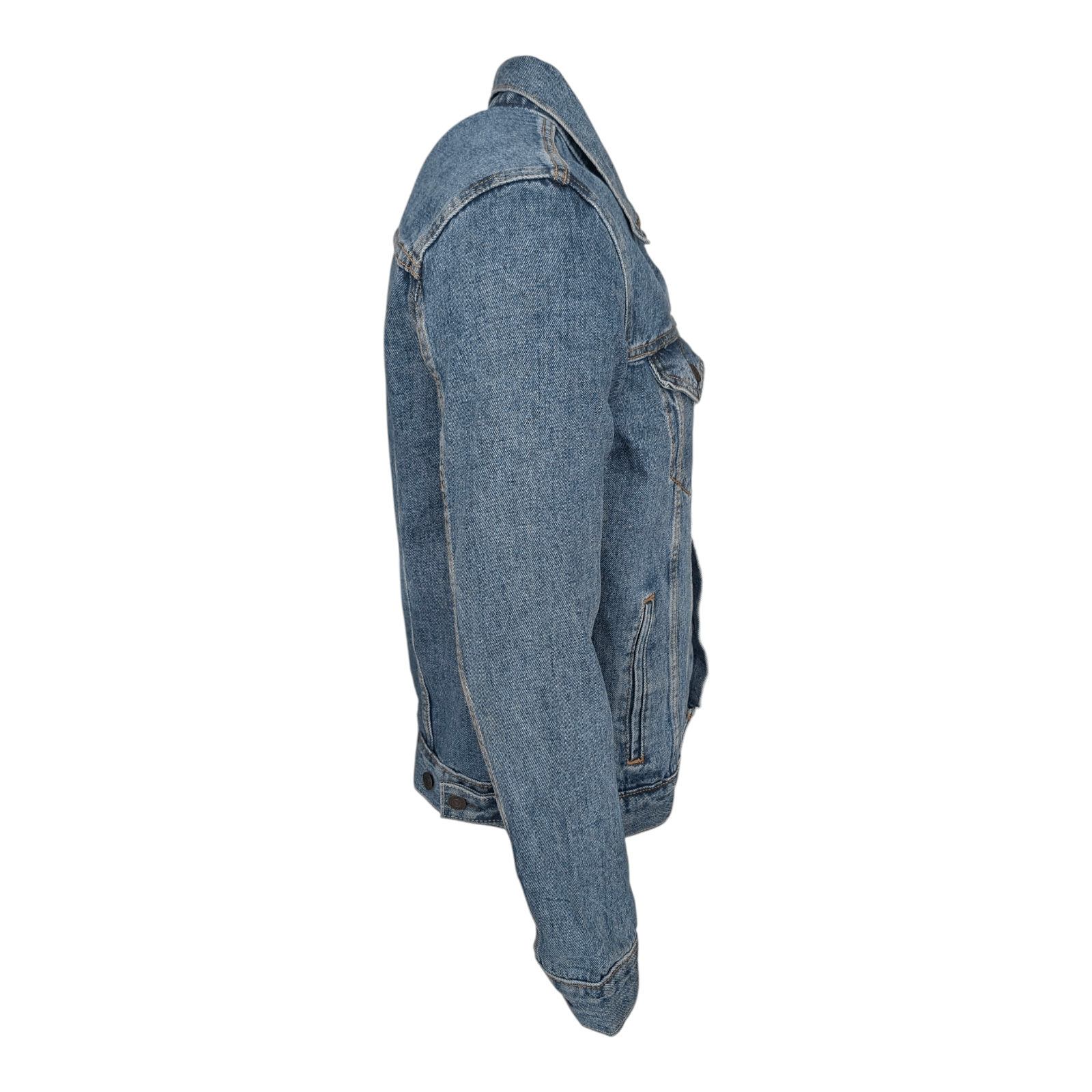 Levi’s 72334 Trucker Denim Jacket Medium Blue Wash Size M Vintage - USASTARFASHION