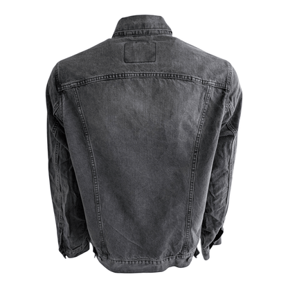 Levi’s Black Denim Trucker Jacket Men’s XL BKR Wash Vintage Classic - USASTARFASHION