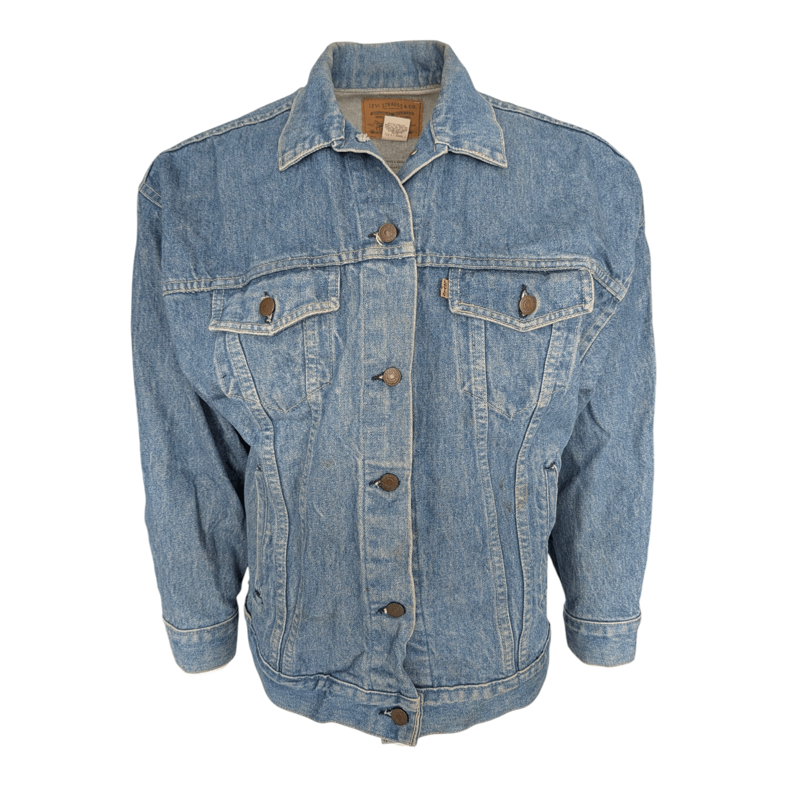 Levi’s Denim Jacket M USA Made Vintage Disney Totally Minnie - USASTARFASHION