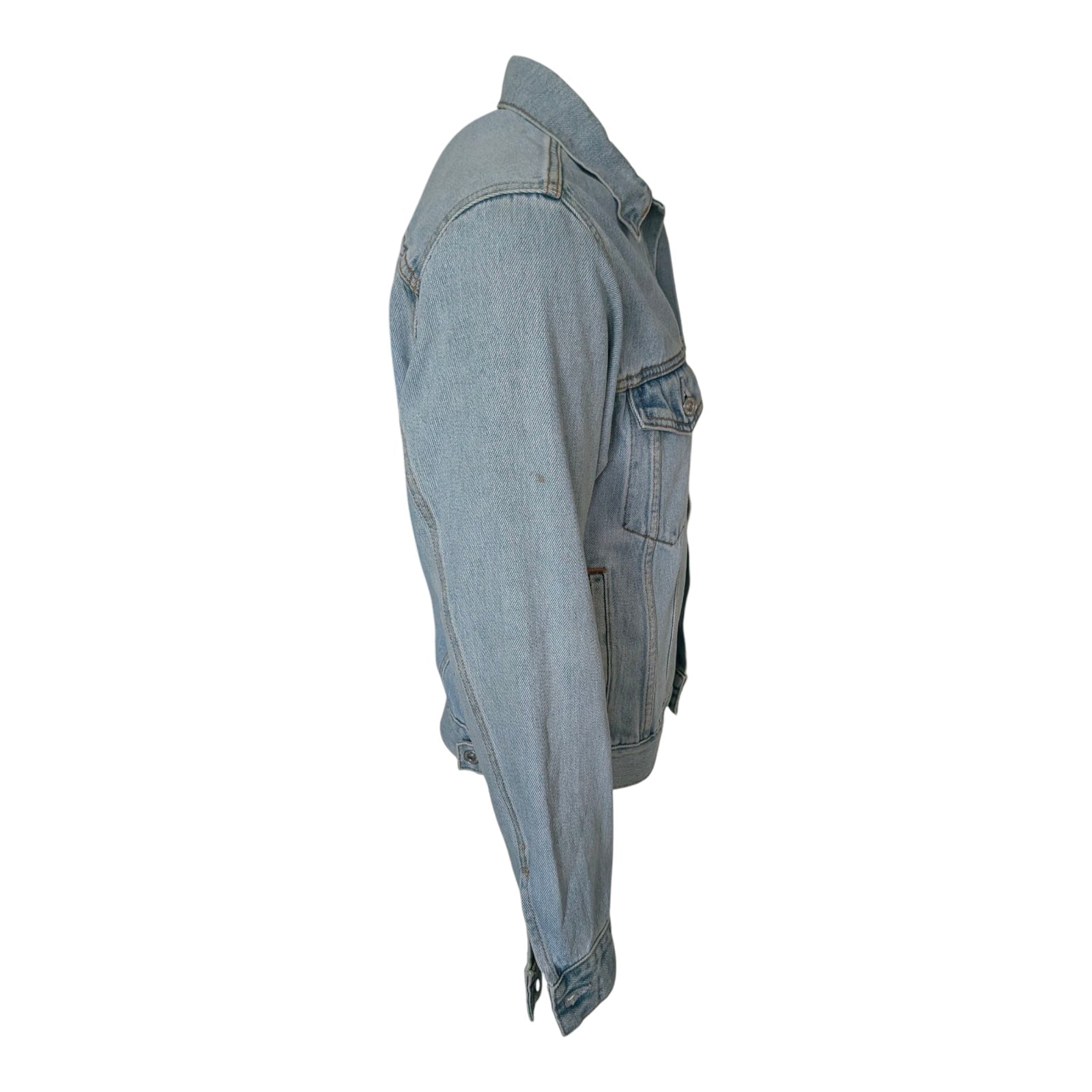 Levi’s Light Wash Denim Jacket – Size S – 2010s Era – 100% Cotton - USASTARFASHION