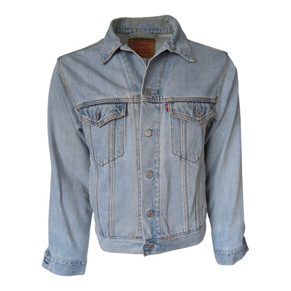 Levi’s Light Wash Denim Jacket – Size S – 2010s Era – 100% Cotton - USASTARFASHION