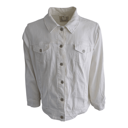 Levi’s Men’s White Denim Trucker Jacket 3XL - USASTARFASHION