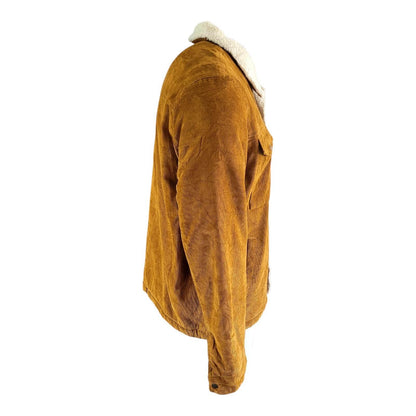Levi’s Sherpa - Lined Corduroy Trucker Jacket – Size M - USASTARFASHION