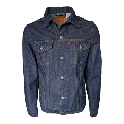 Levi’s Trucker Denim Jacket – Dark Wash – Size L – Grade A – 2010s Era - USASTARFASHION