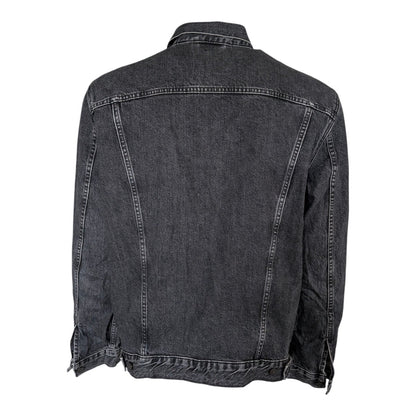 Levi’s Trucker Jacket – Black/Grey Wash – Size XXL - USASTARFASHION