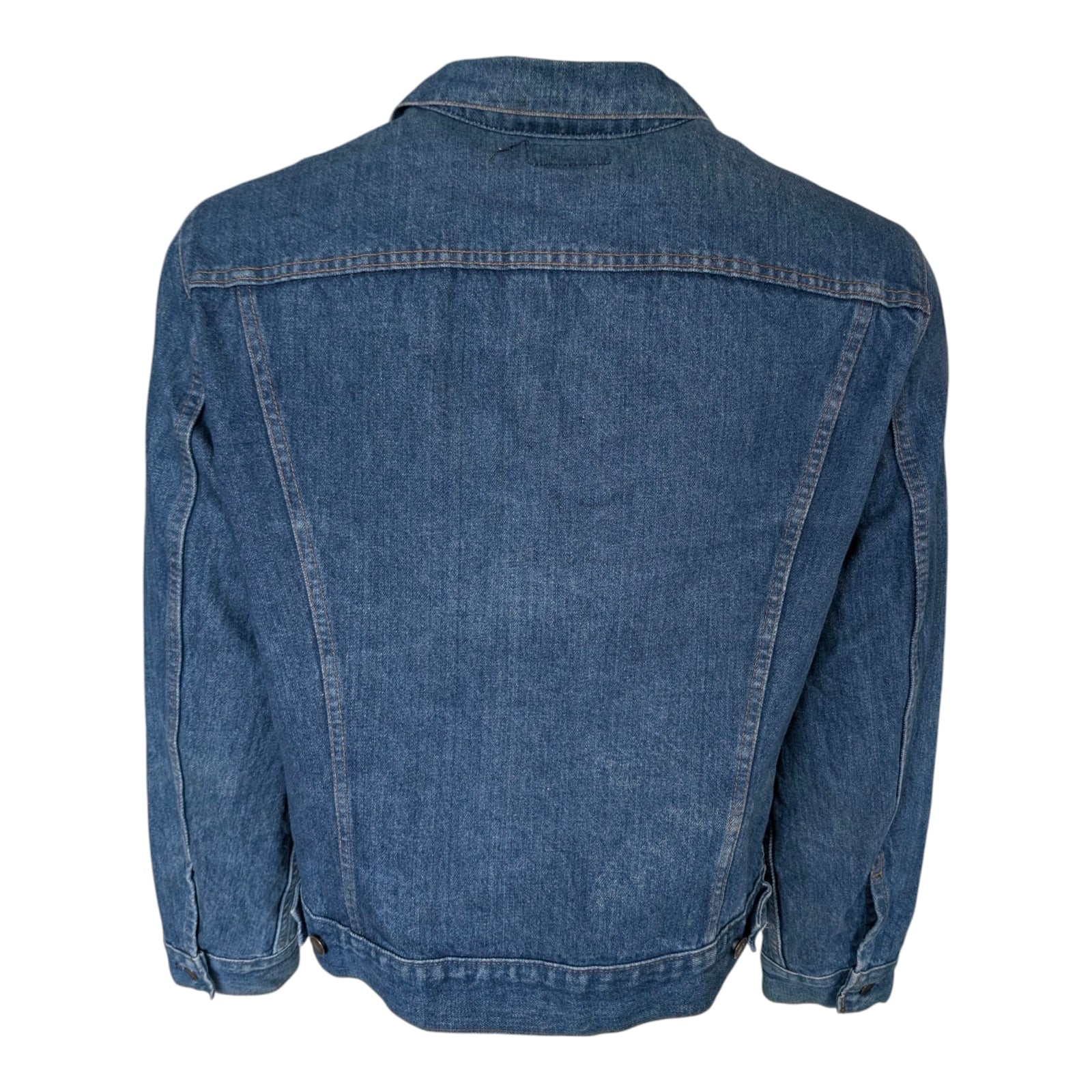 Levi’s Vintage Trucker Jacket – Size 44 – Dark Blue – 1980s/1990s – Grade A - USASTARFASHION