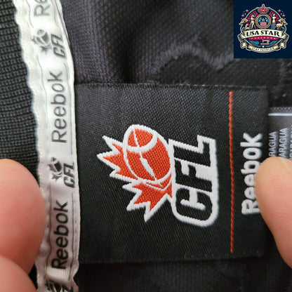 Limited Edition Hamilton Tiger - Cats Jersey Signed By J. Johnson - Authentic CFL Collectible - USASTARFASHION