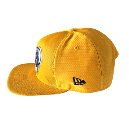 Los Angeles Rams Snapback Hat 9FIFTY by New Era with Bold Metallic Logo - Grade A Condition - USASTARFASHION